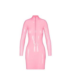 Skims latex dress